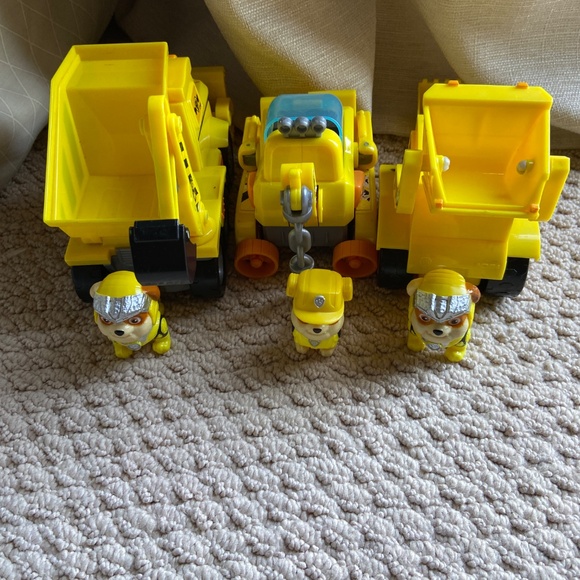 6 pc Paw Patrol Construction Rescue Lot - Picture 6 of 7